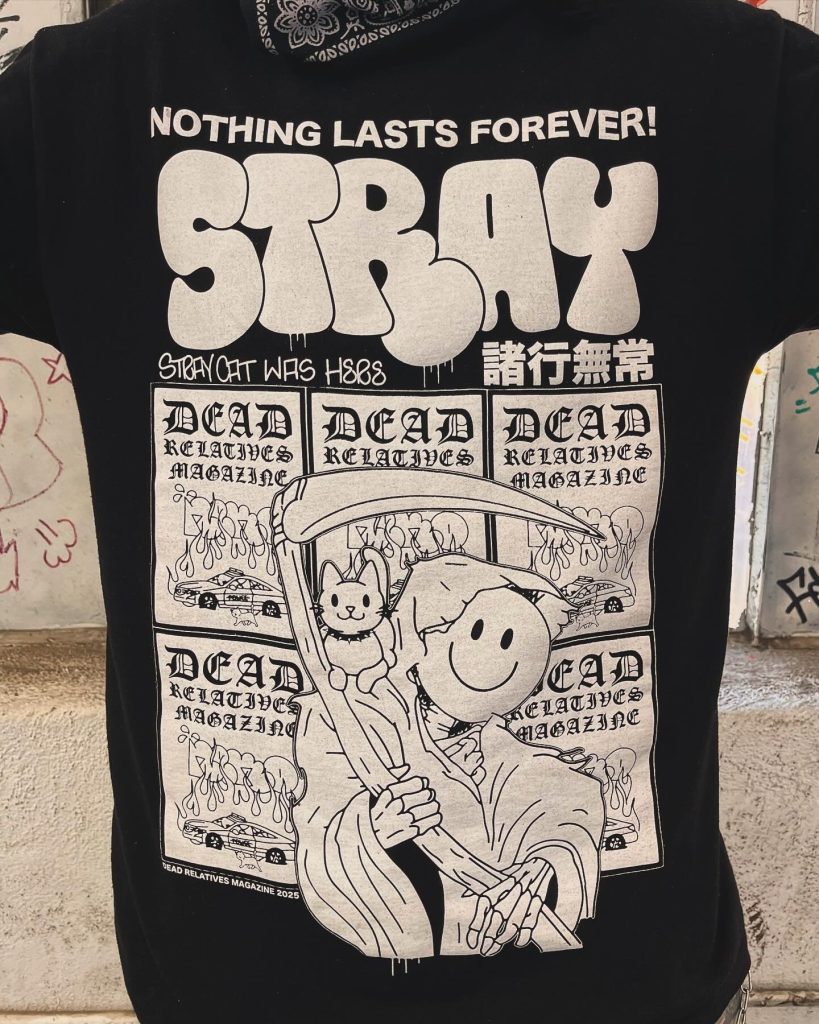 Neko/Stray Cat x Dead Relatives Tee